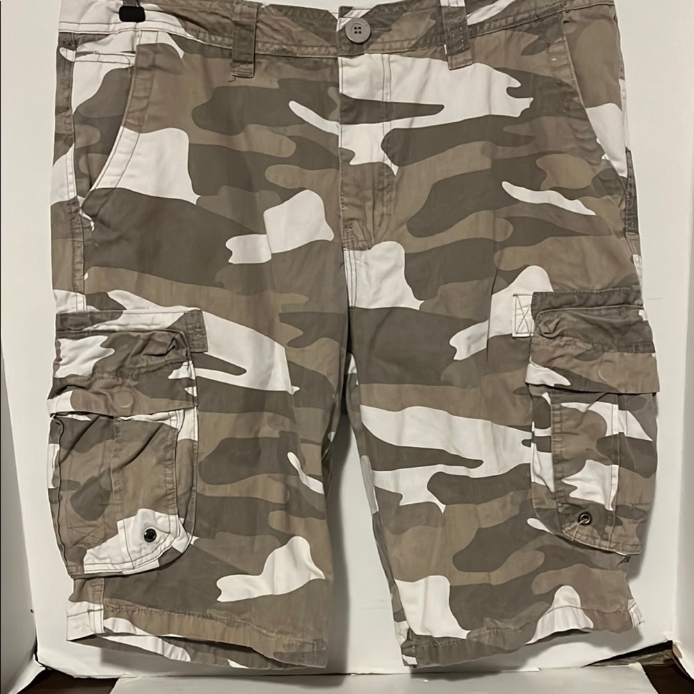 RAW X 33 Camouflage Cargo Men Shorts